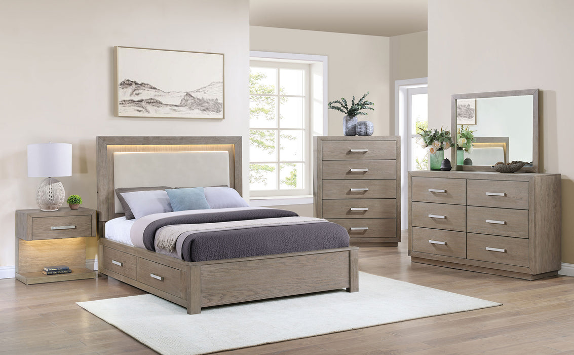 Kenora 4 & 5 Piece Bedroom Set E.King, Queen, & Cal.king