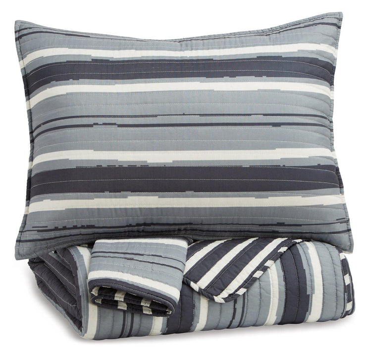 Merlin 3 - Piece Coverlet Set - Zara Furniture (Kissimmee,FL)