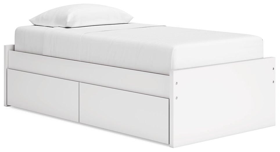 Onita Bed with 1 Side Storage - Zara Furniture (Kissimmee,FL)