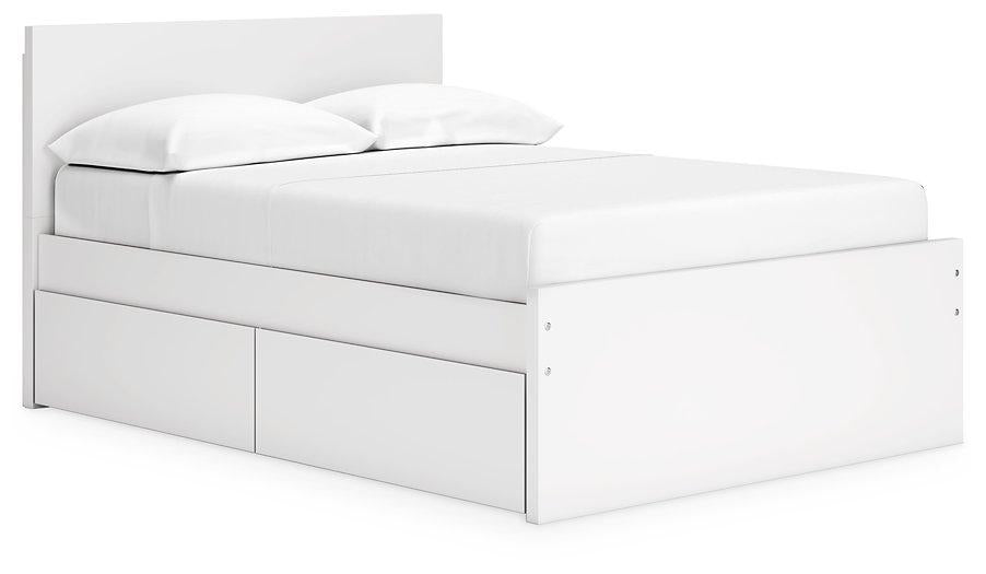 Onita Panel Bed with 2 Side Storage - Zara Furniture (Kissimmee,FL)