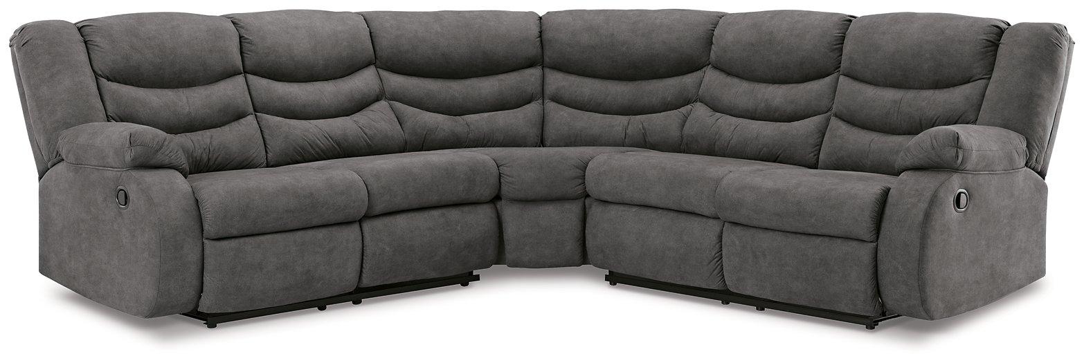 Partymate 2 - Piece Reclining Sectional - Zara Furniture (Kissimmee,FL)