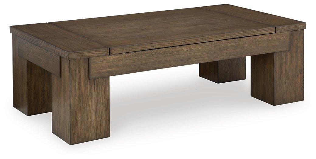 Rosswain Lift - Top Coffee Table - Zara Furniture (Kissimmee,FL)