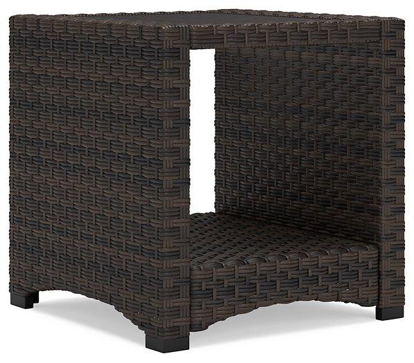 Windglow Outdoor End Table - Zara Furniture (Kissimmee,FL)
