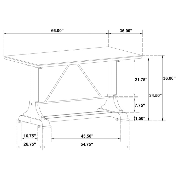 Aldrich Counter Height Dining Table