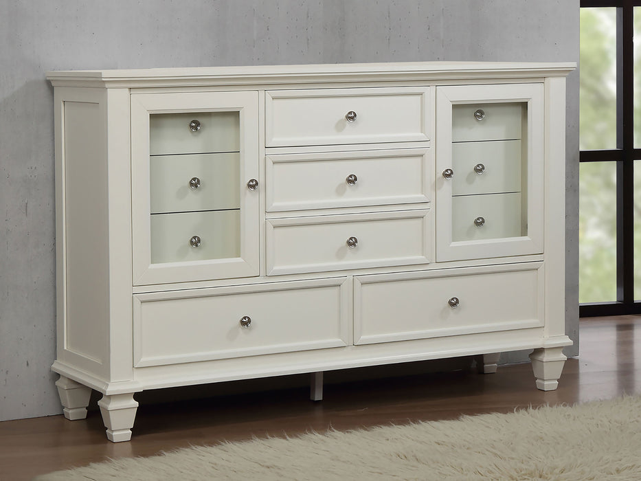 coastal dresser Sandy Beach 11-drawer Dresser