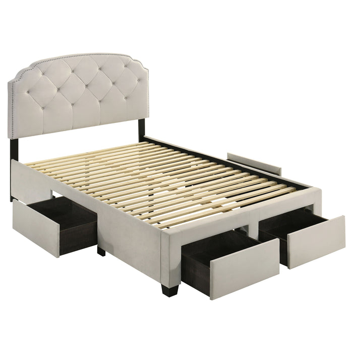 Marianna Panel Platform Storage Bed