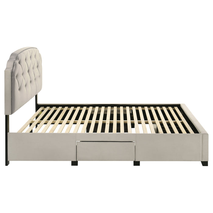 Marianna Panel Platform Storage Bed