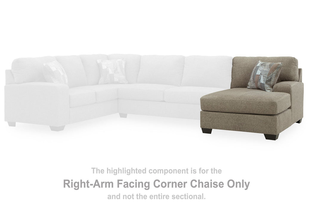 Newellen Sectional with Double Chaise