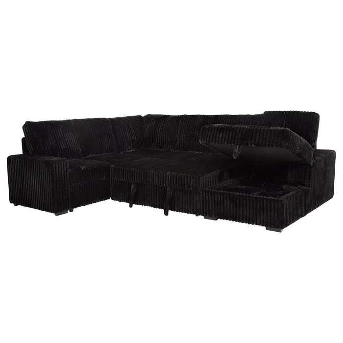 Devonshire Pull-Out Sleeper Sectional Sofa