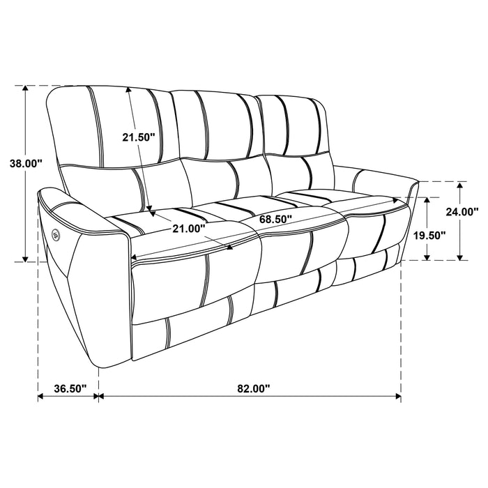 Greenfield Power Reclining 2 Pc Set