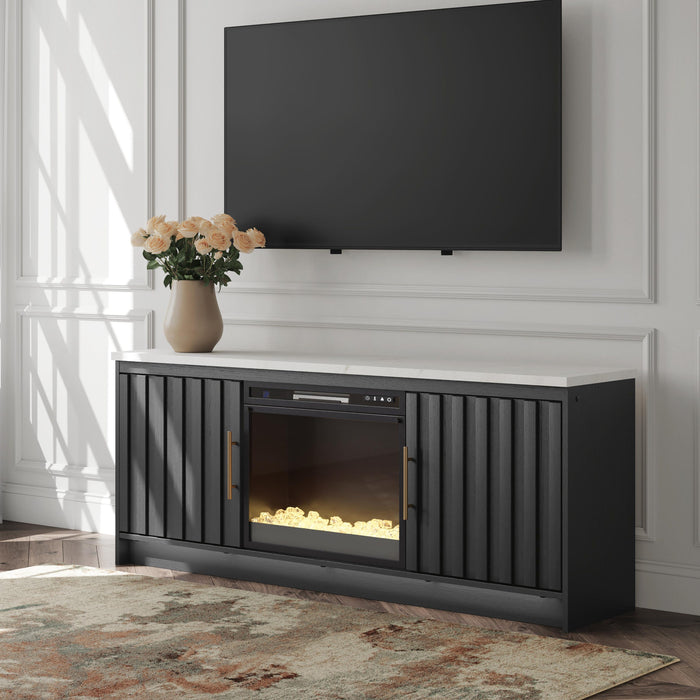 Cadmori TV Stand w/Fire