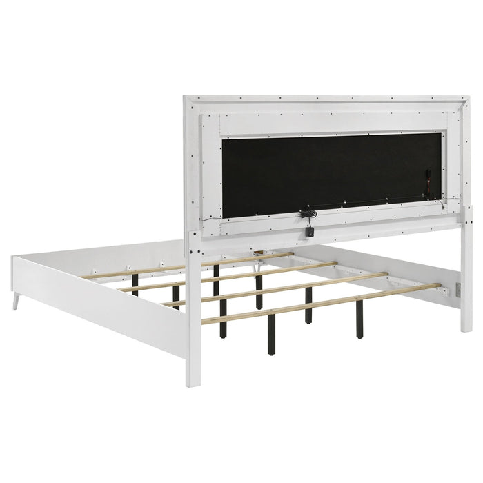 Cassia Panel Bed with LED Lighting