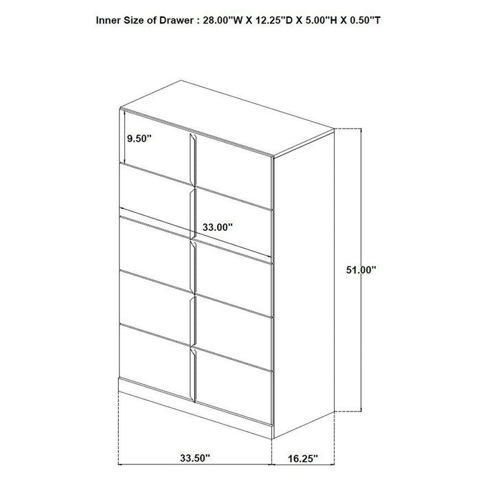 Ines Chest of Drawers