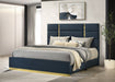Ines Panel Bed - Zara Furniture (Kissimmee,FL)