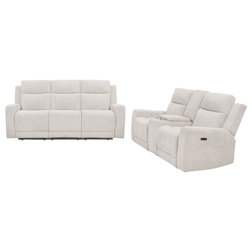 Kennett Power Reclining Sofa Set - Zara Furniture (Kissimmee,FL)
