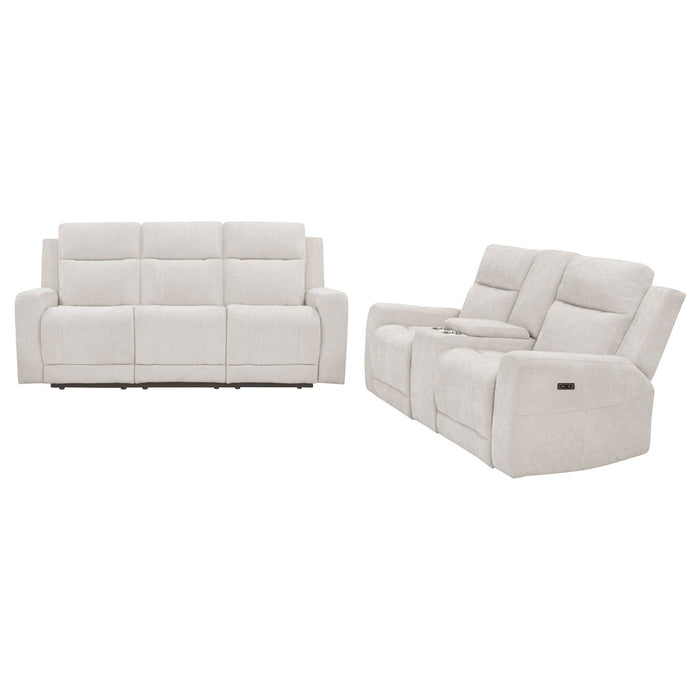 Kennett Power Reclining Sofa Set - Zara Furniture (Kissimmee,FL)