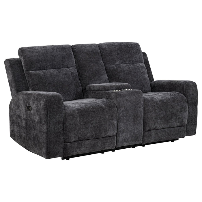 Kennett Power Reclining Sofa Set - Zara Furniture (Kissimmee,FL)