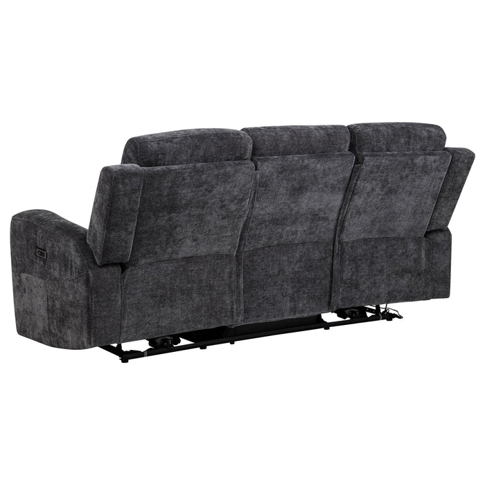 Kennett Power Reclining Sofa Set - Zara Furniture (Kissimmee,FL)