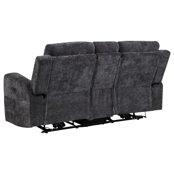 Kennett Power Reclining Sofa Set - Zara Furniture (Kissimmee,FL)
