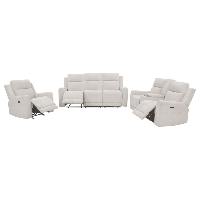 Kennett Power Reclining Sofa Set - Zara Furniture (Kissimmee,FL)