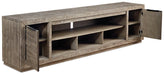 Krystanza TV Stand with Electric Fireplace - Zara Furniture (Kissimmee,FL)