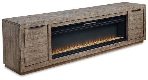 Krystanza TV Stand with Electric Fireplace - Zara Furniture (Kissimmee,FL)