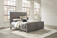 Krystanza Upholstered Bed - Zara Furniture (Kissimmee,FL)