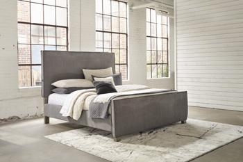 Krystanza Upholstered Bed - Zara Furniture (Kissimmee,FL)
