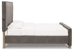 Krystanza Upholstered Bed - Zara Furniture (Kissimmee,FL)