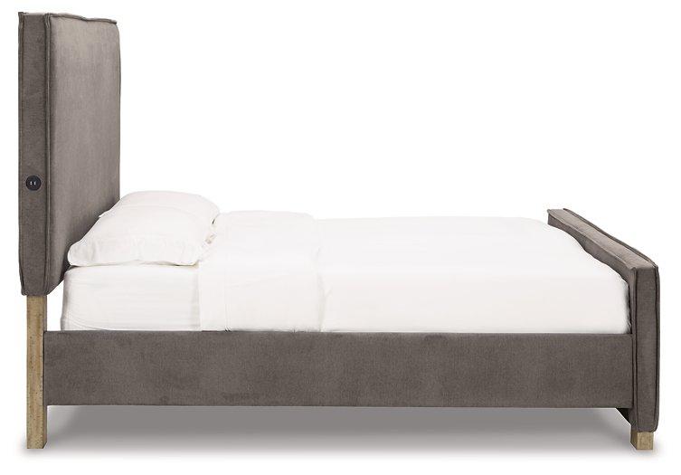 Krystanza Upholstered Bed - Zara Furniture (Kissimmee,FL)