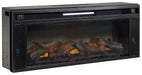 Landocken 83" TV Stand with Electric Fireplace - Zara Furniture (Kissimmee,FL)