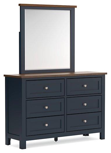 Landocken Dresser and Mirror - Zara Furniture (Kissimmee,FL)