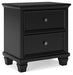 Lanolee Nightstand - Zara Furniture (Kissimmee,FL)