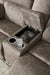 Laresview Reclining Loveseat with Console - Zara Furniture (Kissimmee,FL)