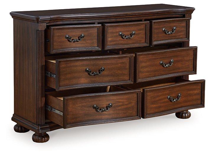 Lavinton Dresser and Mirror - Zara Furniture (Kissimmee,FL)