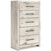 Lawroy Chest of Drawers - Zara Furniture (Kissimmee,FL)
