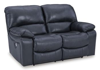 Leesworth Power Reclining Loveseat - Zara Furniture (Kissimmee,FL)
