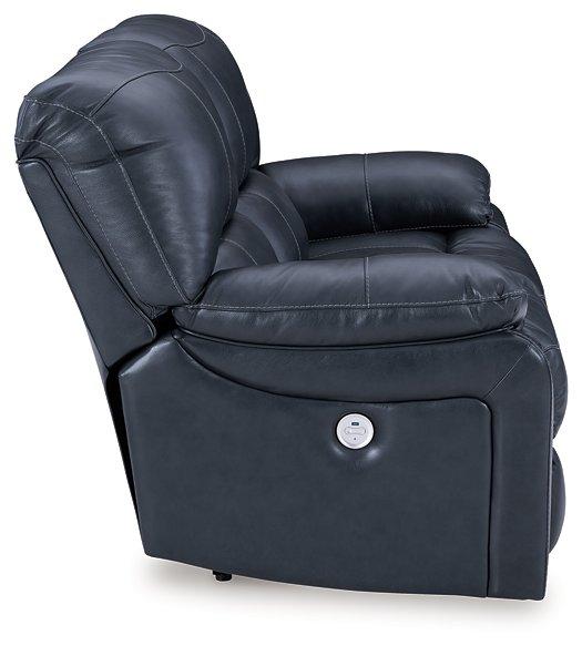 Leesworth Power Reclining Loveseat - Zara Furniture (Kissimmee,FL)