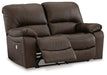 Leesworth Power Reclining Loveseat - Zara Furniture (Kissimmee,FL)