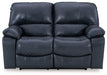 Leesworth Power Reclining Loveseat - Zara Furniture (Kissimmee,FL)