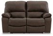 Leesworth Power Reclining Loveseat - Zara Furniture (Kissimmee,FL)