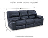 Leesworth Power Reclining Sofa - Zara Furniture (Kissimmee,FL)