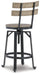 Lesterton Counter Height Bar Stool - Zara Furniture (Kissimmee,FL)