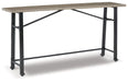 Lesterton Long Counter Table - Zara Furniture (Kissimmee,FL)