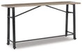 Lesterton Long Counter Table - Zara Furniture (Kissimmee,FL)