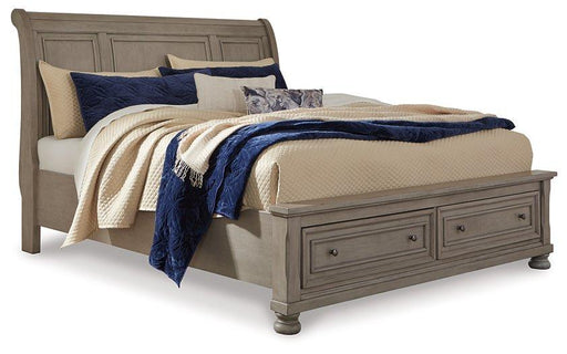 Lettner Bed with 2 Storage Drawers - Zara Furniture (Kissimmee,FL)