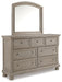 Lettner Dresser and Mirror - Zara Furniture (Kissimmee,FL)