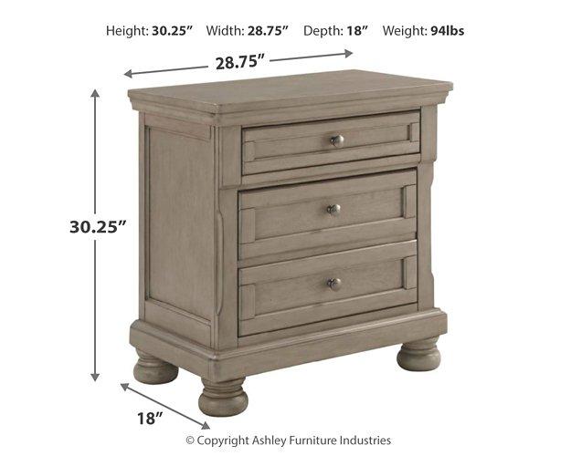 Lettner Nightstand - Zara Furniture (Kissimmee,FL)