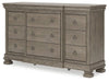 Lexorne Dresser and Mirror - Zara Furniture (Kissimmee,FL)