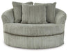 Lindyn Oversized Swivel Accent Chair - Zara Furniture (Kissimmee,FL)